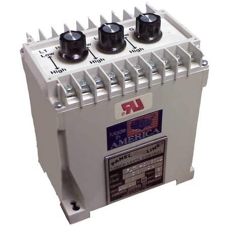 Din Mount Level Control,3 Relay,240VAC
