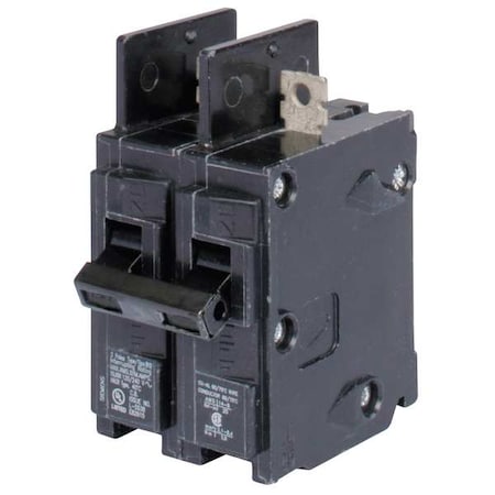 Miniature Circuit Breaker, 20 A, 240V AC, 2 Pole, Bolt On Mounting Style, BQH Series