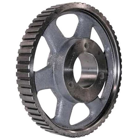 Gearbelt Pulley,L, 60 Grooves