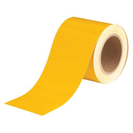 Banding Tape,Yellow,4 In. W,90 Ft. L