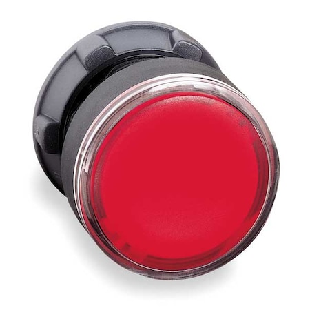 Illuminated Push Button Operator, 22 Mm, Red