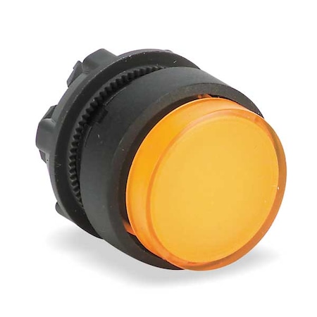 Illuminated Push Button Operator, 22 Mm, Yellow