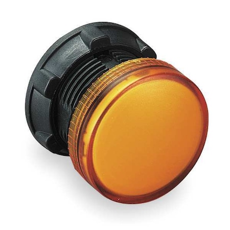 Pilot Light Head,Yellow,22mm