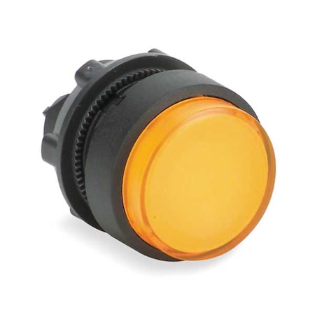 Illuminated Push Button Operator, 22 Mm, Yellow
