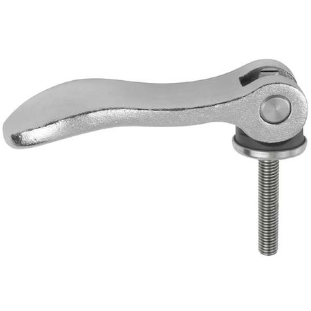 Cam Lever Adjustable, Stainless Steel Electropolished, Size: 1, M05X40, A=70,4, B=21,5