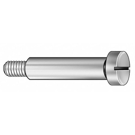 Precision Shoulder Screw, #10-24 Thr Sz, 3/8 In Thr Lg, 3/4 In Shoulder Lg, 18-8 Stainless Steel