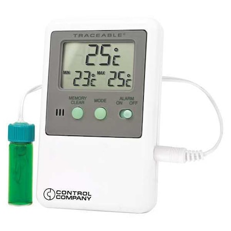 Digital Thermometer, -58 Degrees To 158 Degrees F For Wall Or Desk Use