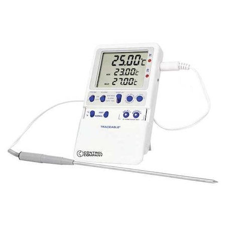 Digital Thermometer, -58 Degrees To 158 Degrees F For Wall Or Desk Use