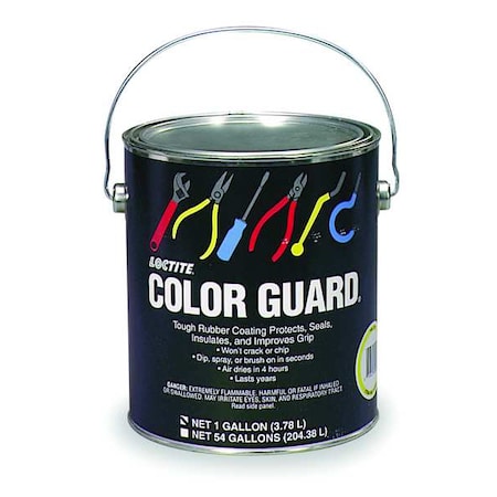 Rubber Protectant Color Guard,Blue,1 Gal