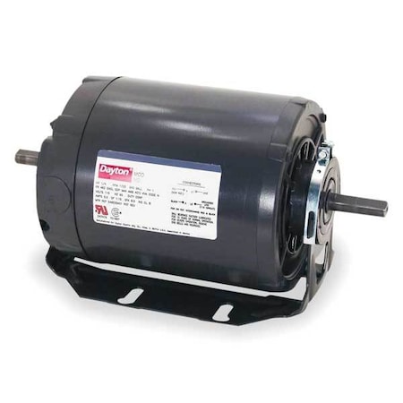 Tool Motor,2-Shaft,1/2hp,3450rpm,115V