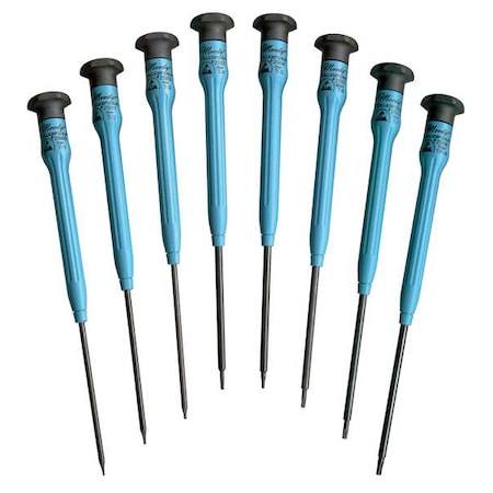 ESD Screwdriver Set,Star,8 Pc