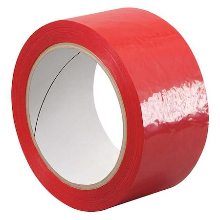 Metalized Film Tape,Red,1/2In X 72Yd