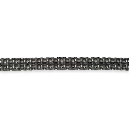 Roller Chain,Riveted,100-2 ANSI,10 Ft.