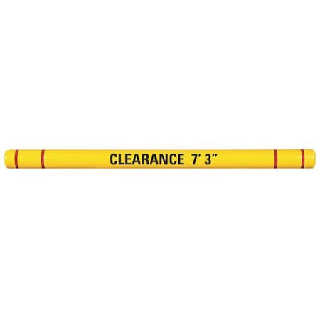 Clearance Bar With Graphics,5 In. Dia.
