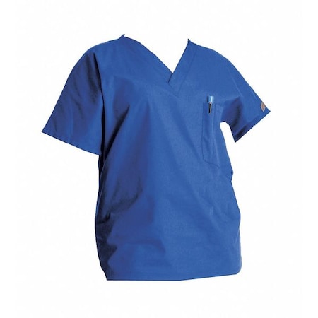 Scrub Shirt,3XL,Blue,Womens