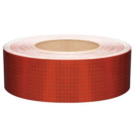 Reflective Tape,W 2 In,Red