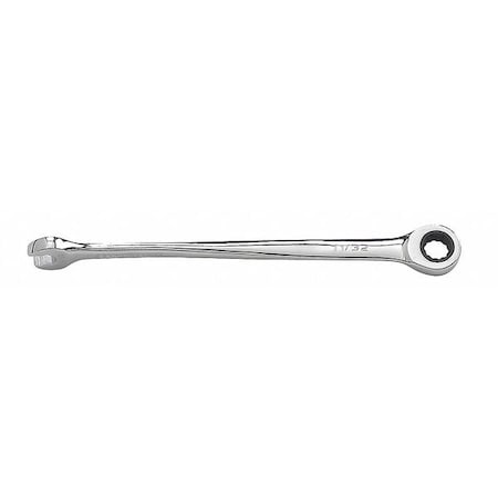 Ratcheting Combo Wrench,11/32,X-Beam
