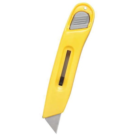 Utility Knife, Snap-Off, General Purpose, Plastic, 5 3/4 In L.