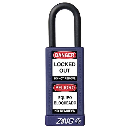 Lockout Padlock,KD,Purple,3H