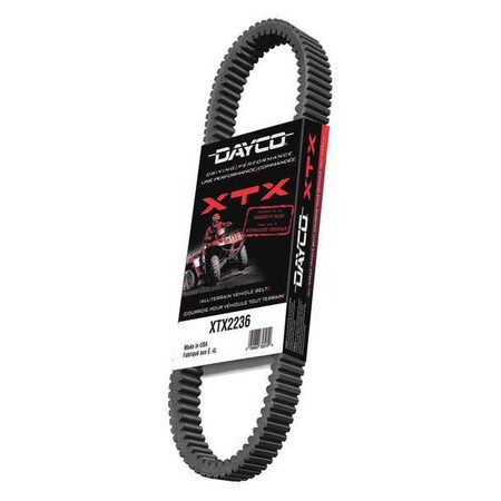 Snow/ATV V-Belt,Industry Number XTX2236