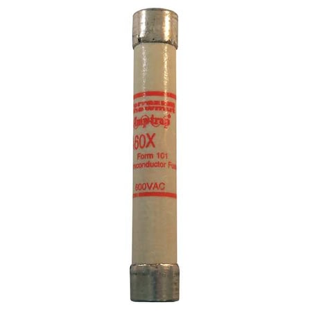 Semiconductor Fuse, Fast Acting, 30 A, A60X Series, 600V AC, Not Rated, 5 L X 13/16 Dia
