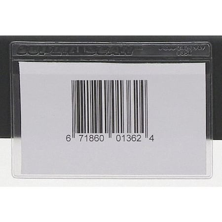 Label Holder, Magnetic, 3inx5in,PK50