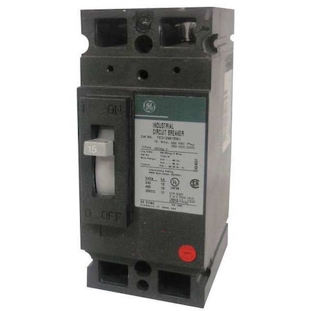 Molded Case Circuit Breaker, 30 A, 480V AC, 2 Pole, Plug In Panelboard Mounting Style, THED Series