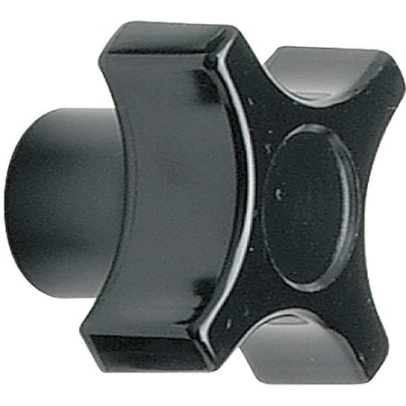 Four Prong Knob, Clamp Knob, 5/16-18 Size, 1.13L, GP Phenolic