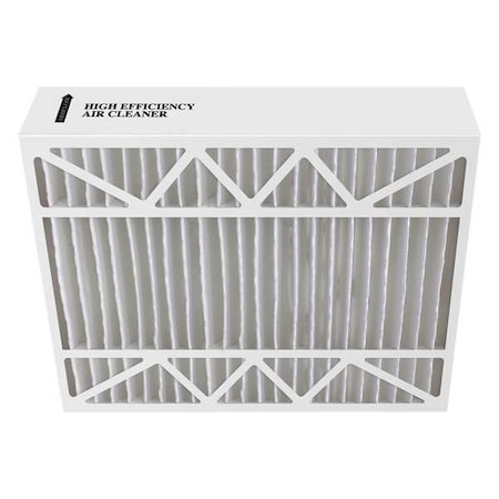20x20x5 Electrostatic Polyester Blend Furnace Air Cleaner Filter, MERV 8