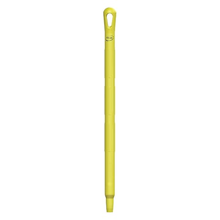 Color Coded Handle, 1 1/4 In Dia, Yellow, Polypropylene