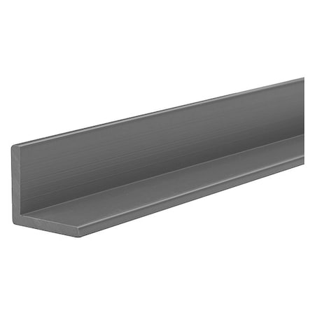 Gray PVC Type 1 Angle Stock, 1 Ft L, 0.08 In T, 7,200 Psi