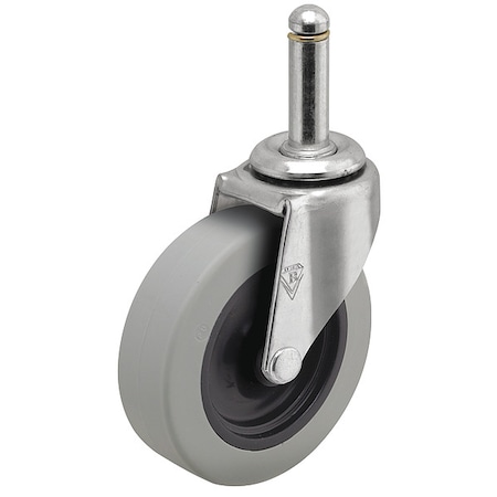 2 X 13/16 Non-Marking Polyurethane Swivel Caster, No Brake, Loads Up To 90 Lb