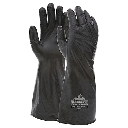 Chemical Resistant Glove,M,Black,PR