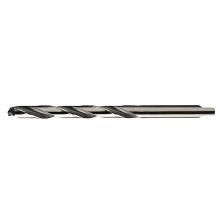 118° Carbide-Tipped Heavy Duty Taper Length Drill Cleveland 2745 Bright HSS RHS/RHC 5/16