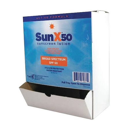 Sun X 50 Sunscreen Pouch,PK50
