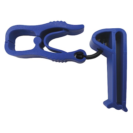 Glove Holder Clip,Belt Clip,Blue