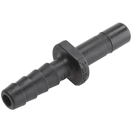 Kynar(R) Tube To Barb Connector, 3/8 In Tube Size
