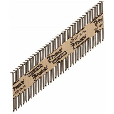 Collated Framing Nail, 2-3/8 In L, Not Applicable, Brite, Offset Round Head, 30 Degrees, 5500 PK
