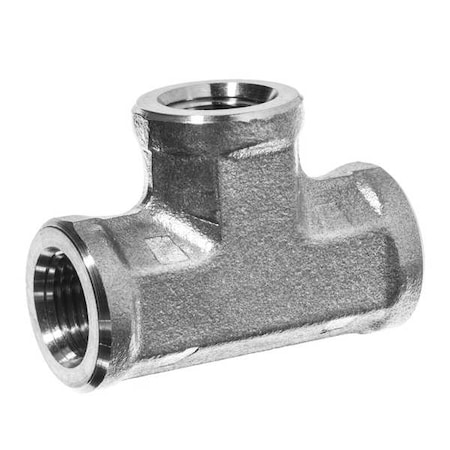 Tee,304 SS,1/4Pipe Size,Female NPT