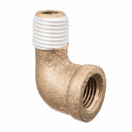 90 Street Elbow, Brass, 1/8 In, NPT