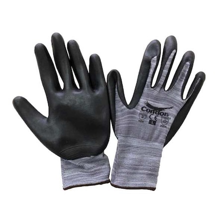 Coated Gloves,XL,Nylon,Nitrile,PR