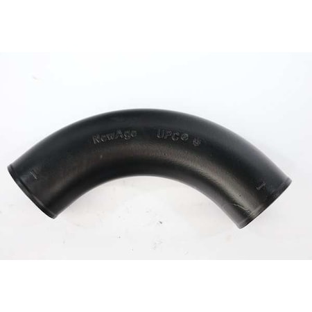 90 Long Sweep Bend, Cast Iron, 6 In