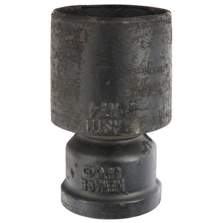 Reducing Coupling,Cast Iron,3 X2,Black