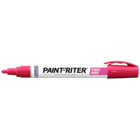 Removable Paint Marker, Medium Tip, Pink Color Family, Paint