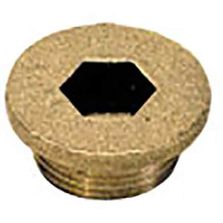 Internal Hex Head Plug W/Collar,3/8 In L