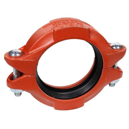 Flexible Coupling, Ductile Iron, 2 In