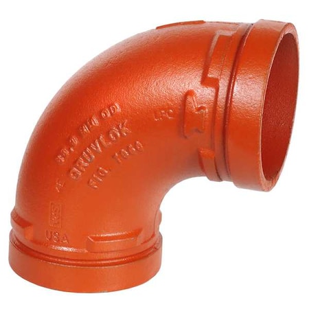 90 Elbow,Ductile Iron,10,NPT,Class 150