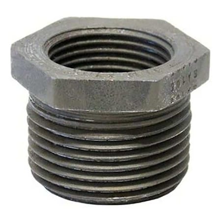 Hex Bushing, Steel, 3/4 X 1/2 In, NPT