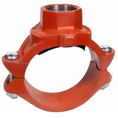 Clamp-T, Ductile Iron, 4 X 4 X 3/4 In