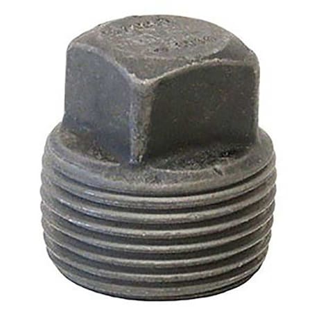 Square Head Plug, Forged Steel, 3/8 In